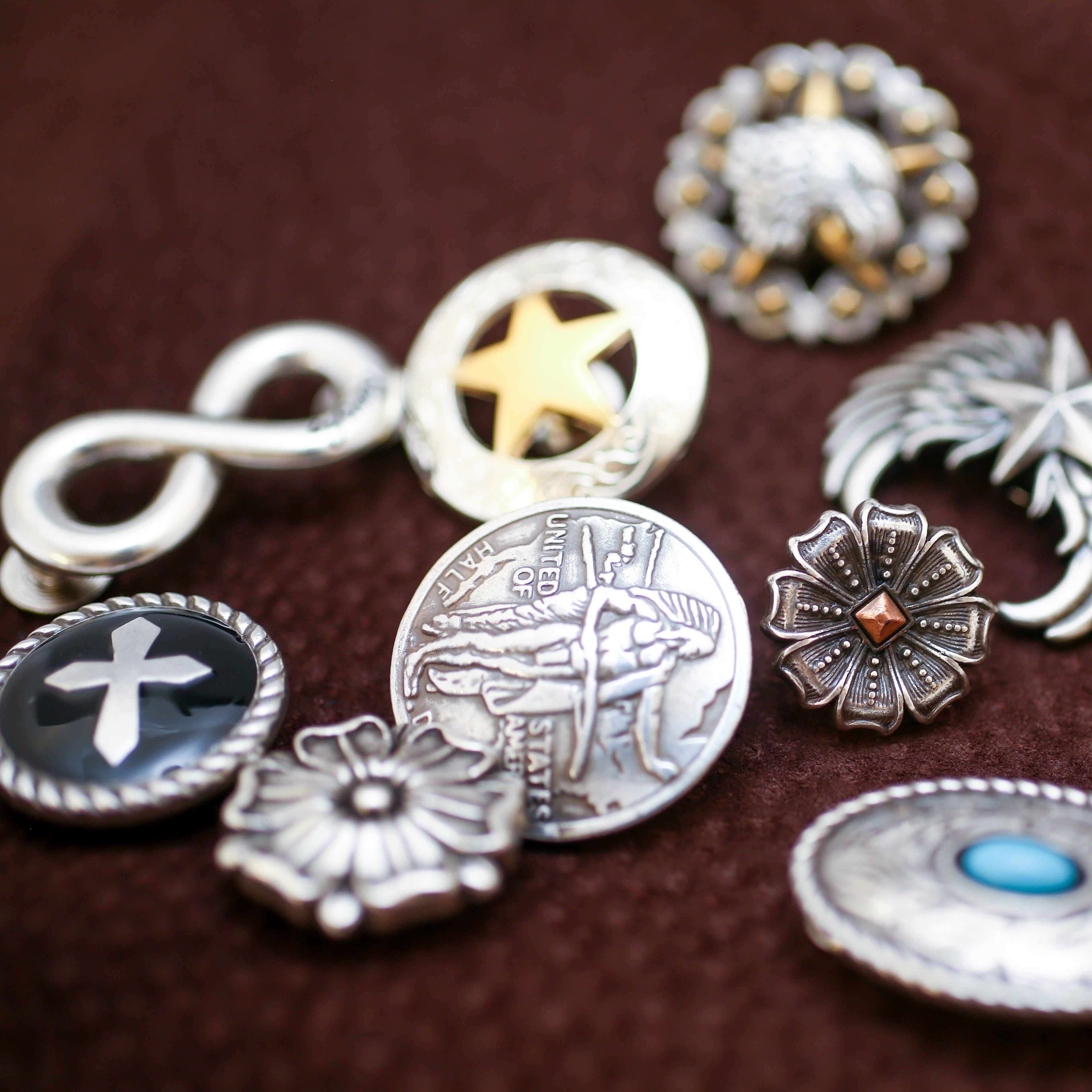 Conchos – DMLeatherworx Pty Ltd