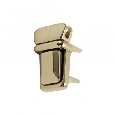 Rectangle Senatori Tuck Lock Clip - Nickel