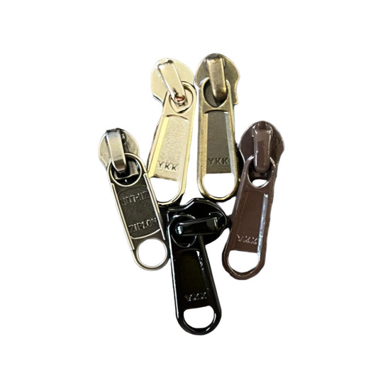 YKK Zip Slider 5mm Coil (Various Colours)