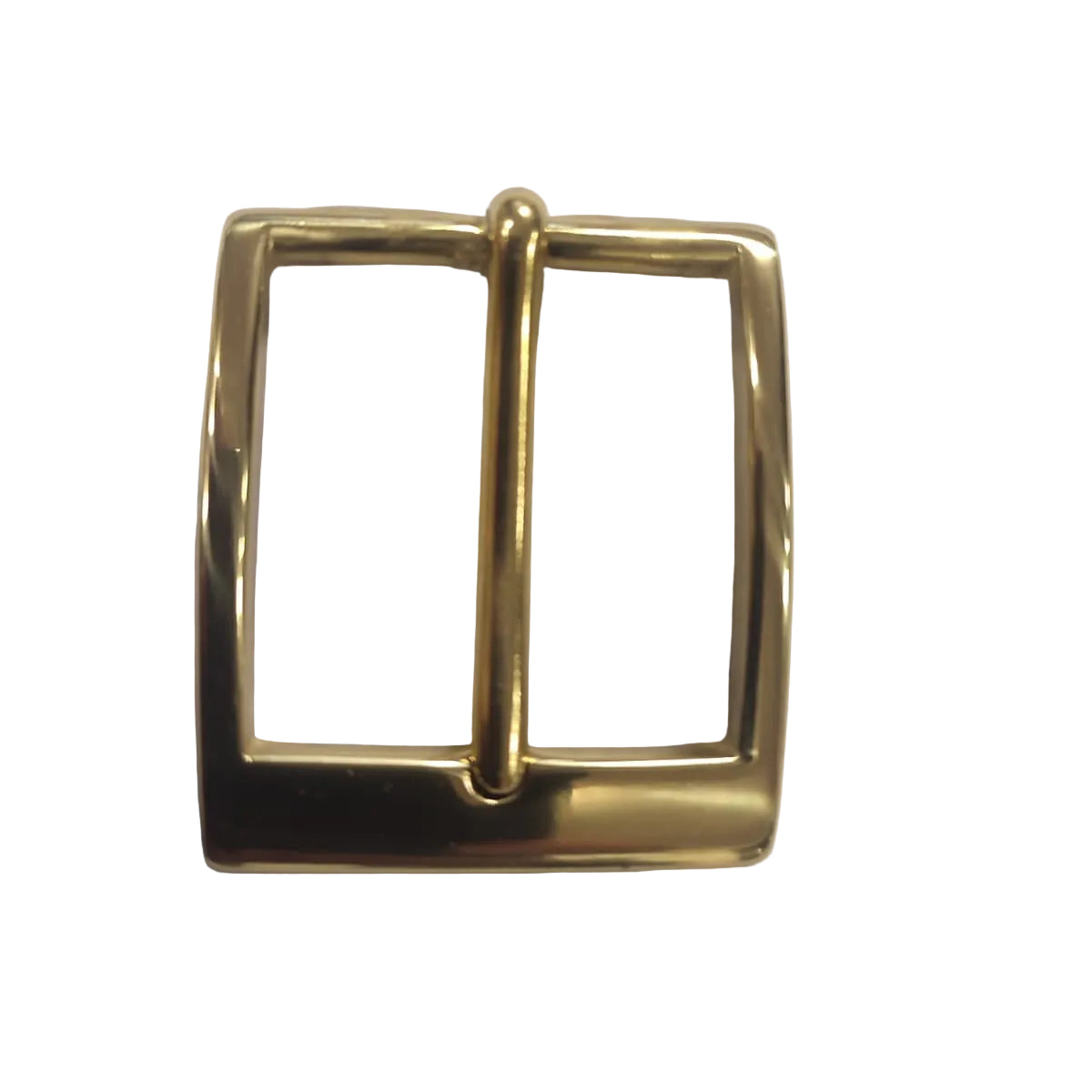 Solid Brass Plain Heel Bar Buckle , 30mm , SB