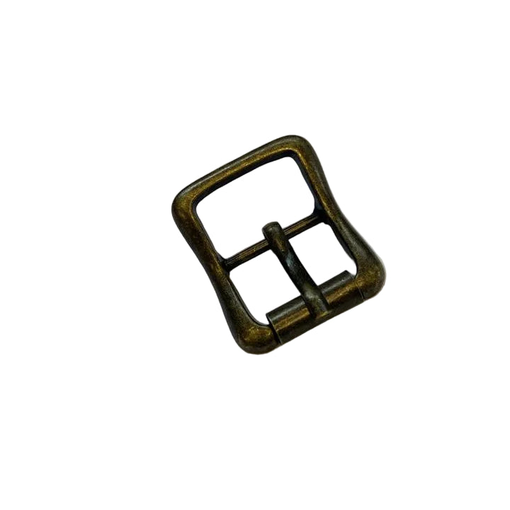 16mm Swedish Roller Buckle - Antique Brass
