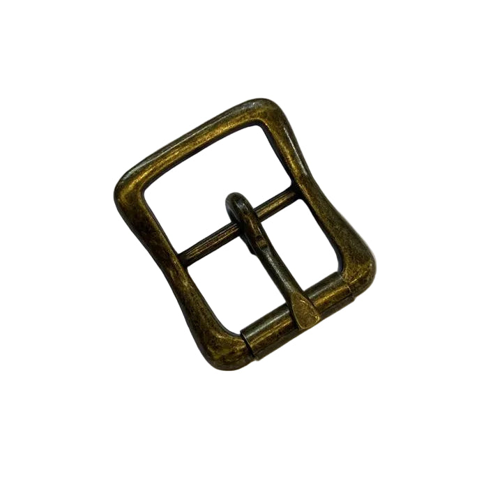20mm Swedish Roller Buckle - Antique Brass