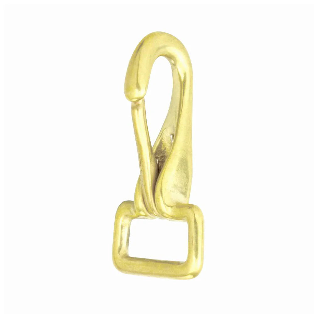 Halter Snap Hooks - Solid Brass