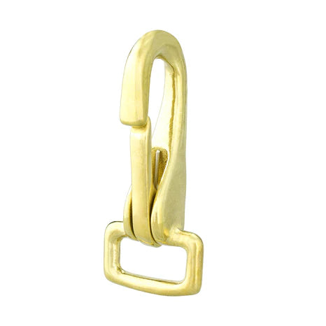 Halter Snap Hooks - Solid Brass