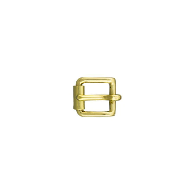 12mm Roller Buckle - Solid Brass