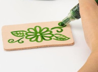 Refillable Leather Marker, 3mm Round Tip