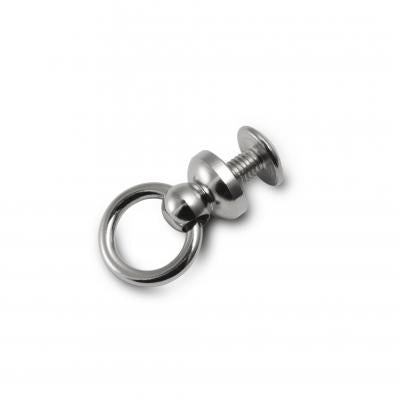 8mm Senatori Ring Handle Attachment - Nickel (Pack of 2)