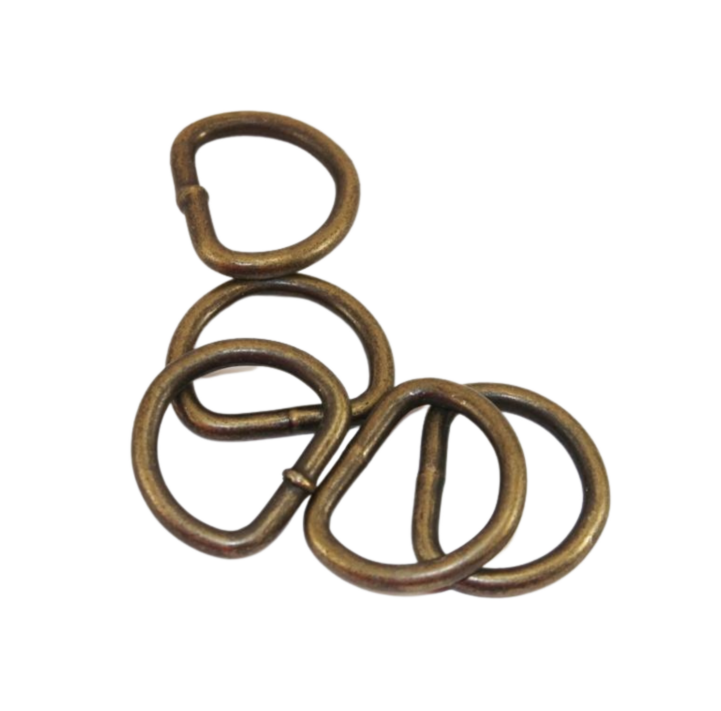 19mm D Ring Welded (Heavy Duty) - Antique Brass (Pack of 10)