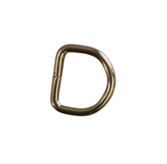 10mm/16mm D Ring - Nickel (Pack of 10)