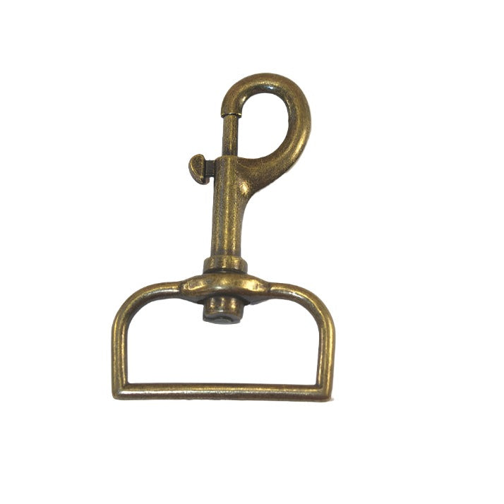 Trigger Hook - Antique Brass 38mm