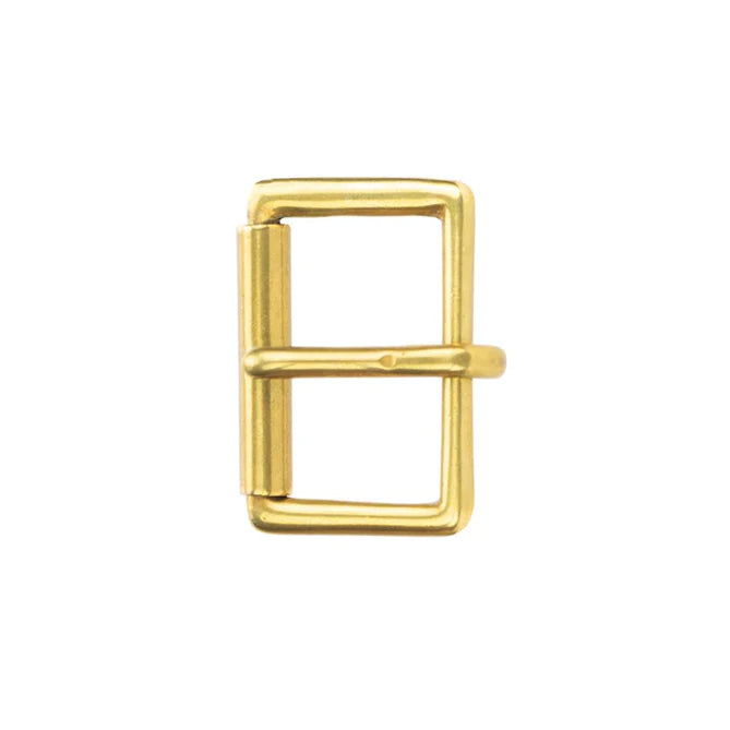 Slim Roller Buckles - Solid Brass (Various Sizes)