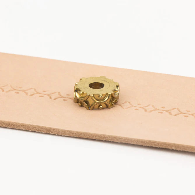 Leather Embossing Wheel, Diamond Dot