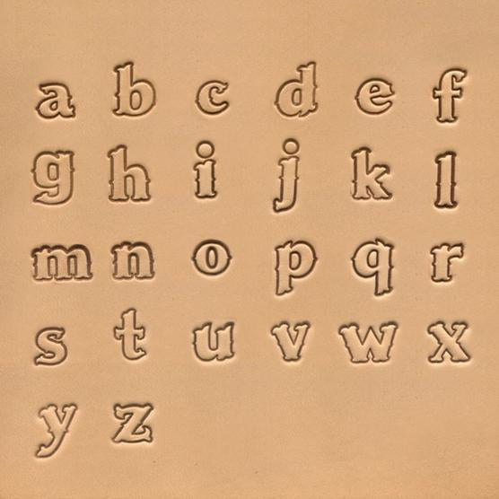 13mm Open Alphabet Stamp Set