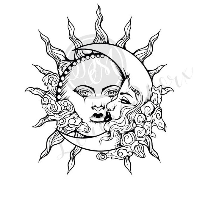 Embossing Block - Sun Kiss Moon