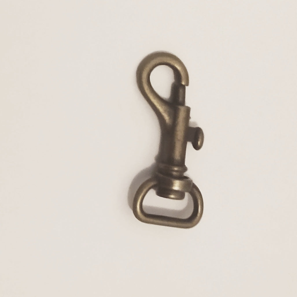 14mm Trigger Hook - Antique Brass – DMLeatherworx Pty Ltd