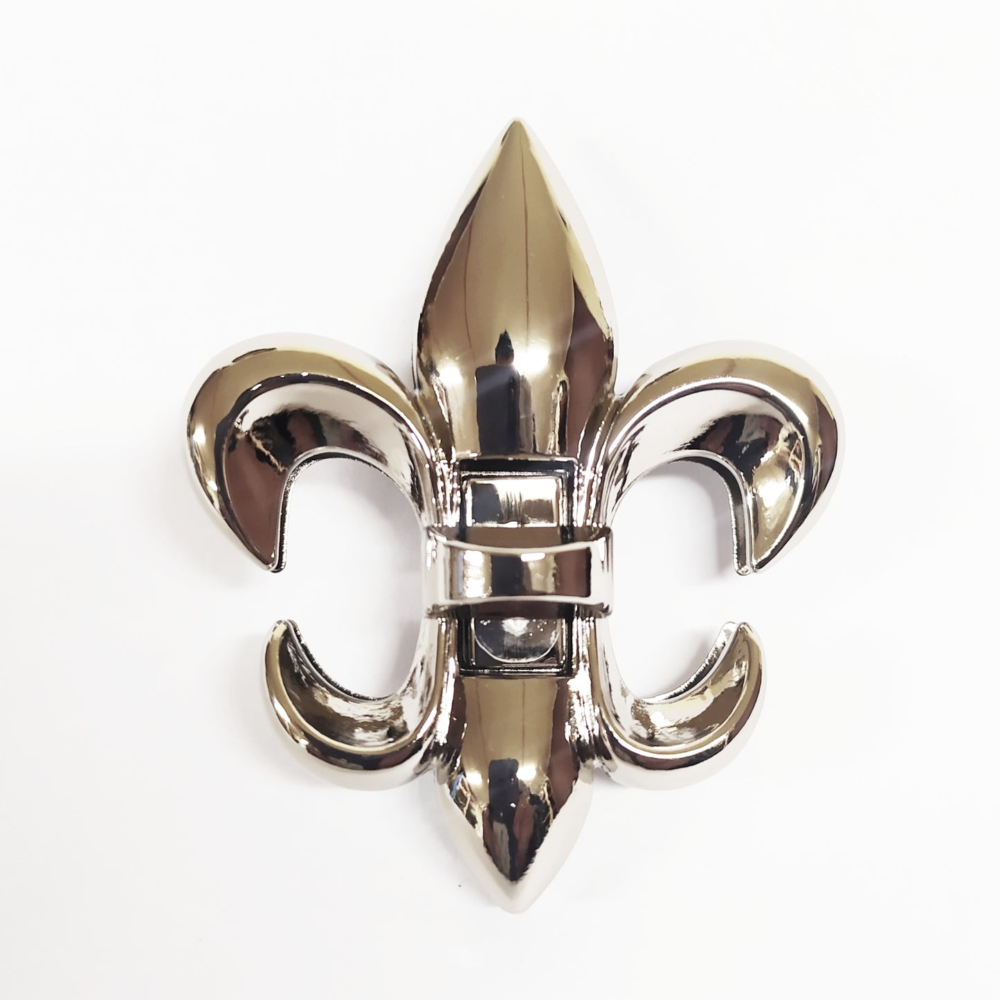 Fleur de Lis Senatori Turn button - Nickel