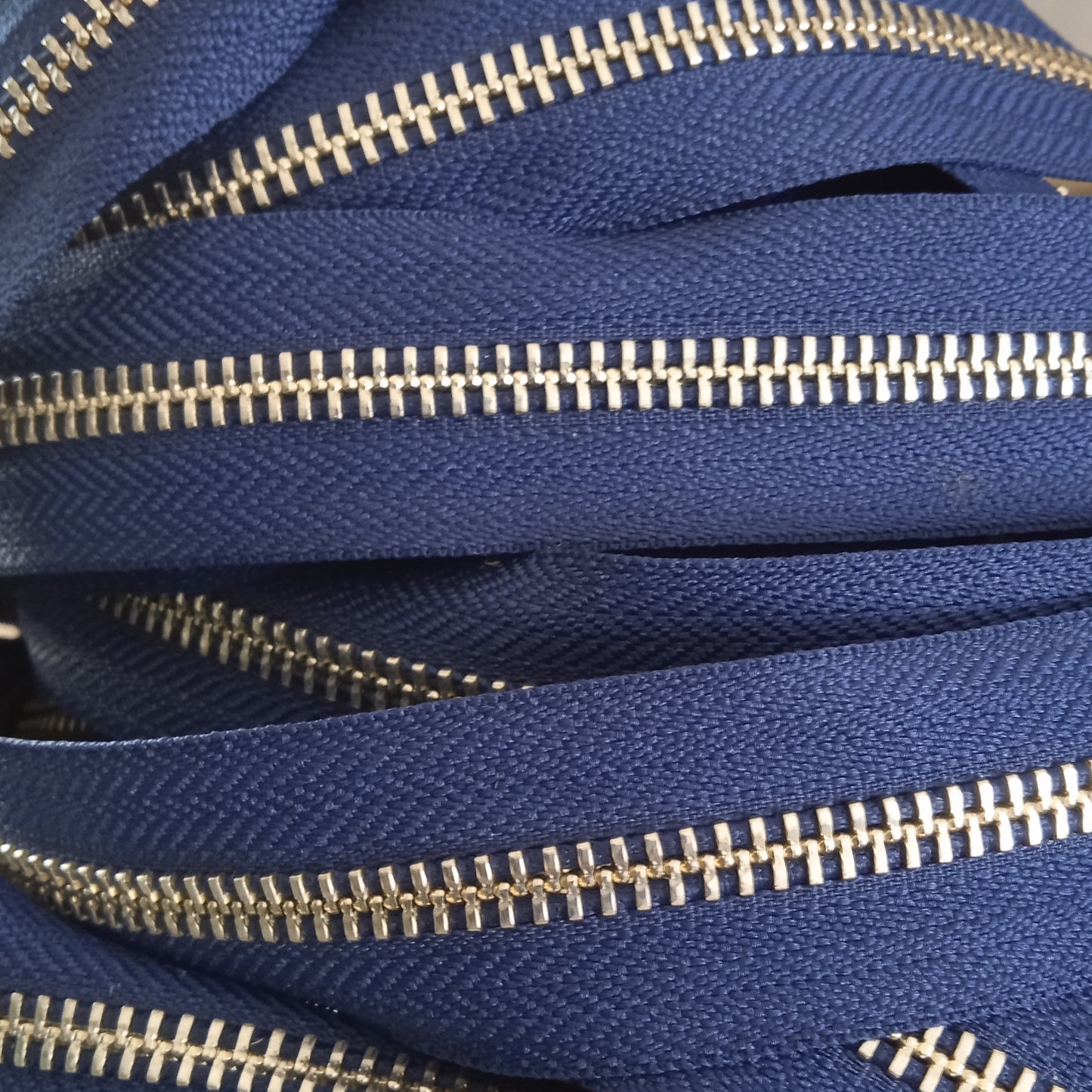 YKK Nickel Zip Chain - (Various Sizes & Colours)