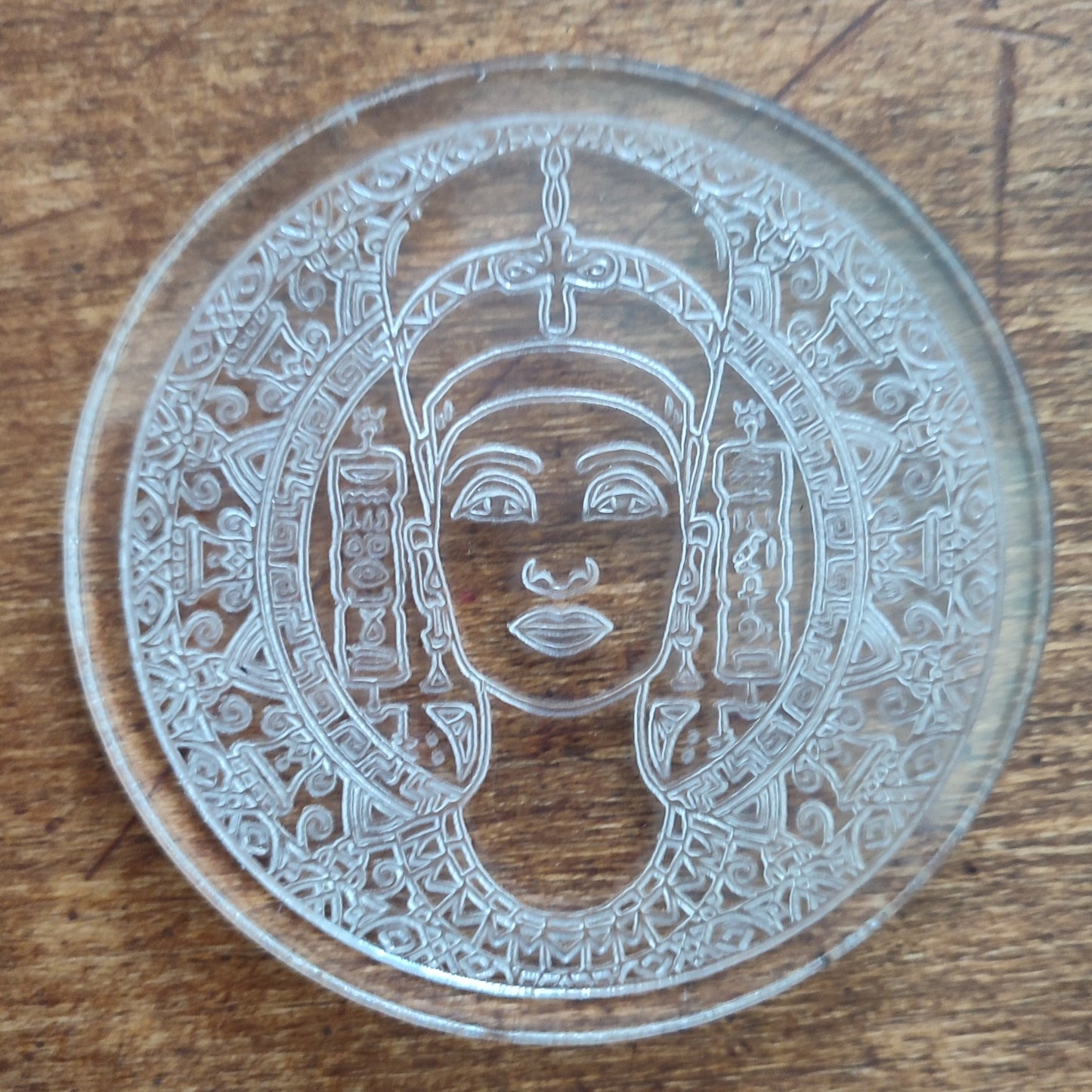 Embossing Block - Egyptian Queen - 80mm
