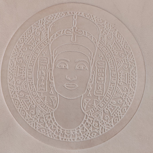 Embossing Block  -  Egyptian Queen - 80mm