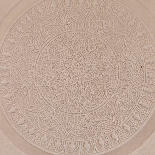 Embossing Block  Detailed Spade Mandala - 80mm