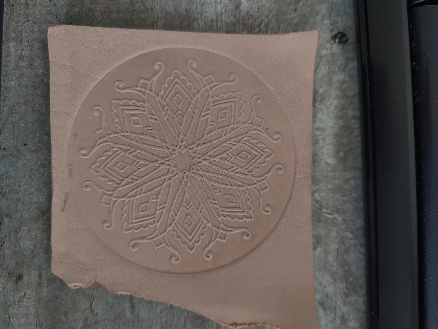 Embossing Block - 240 Mandala (Flower)