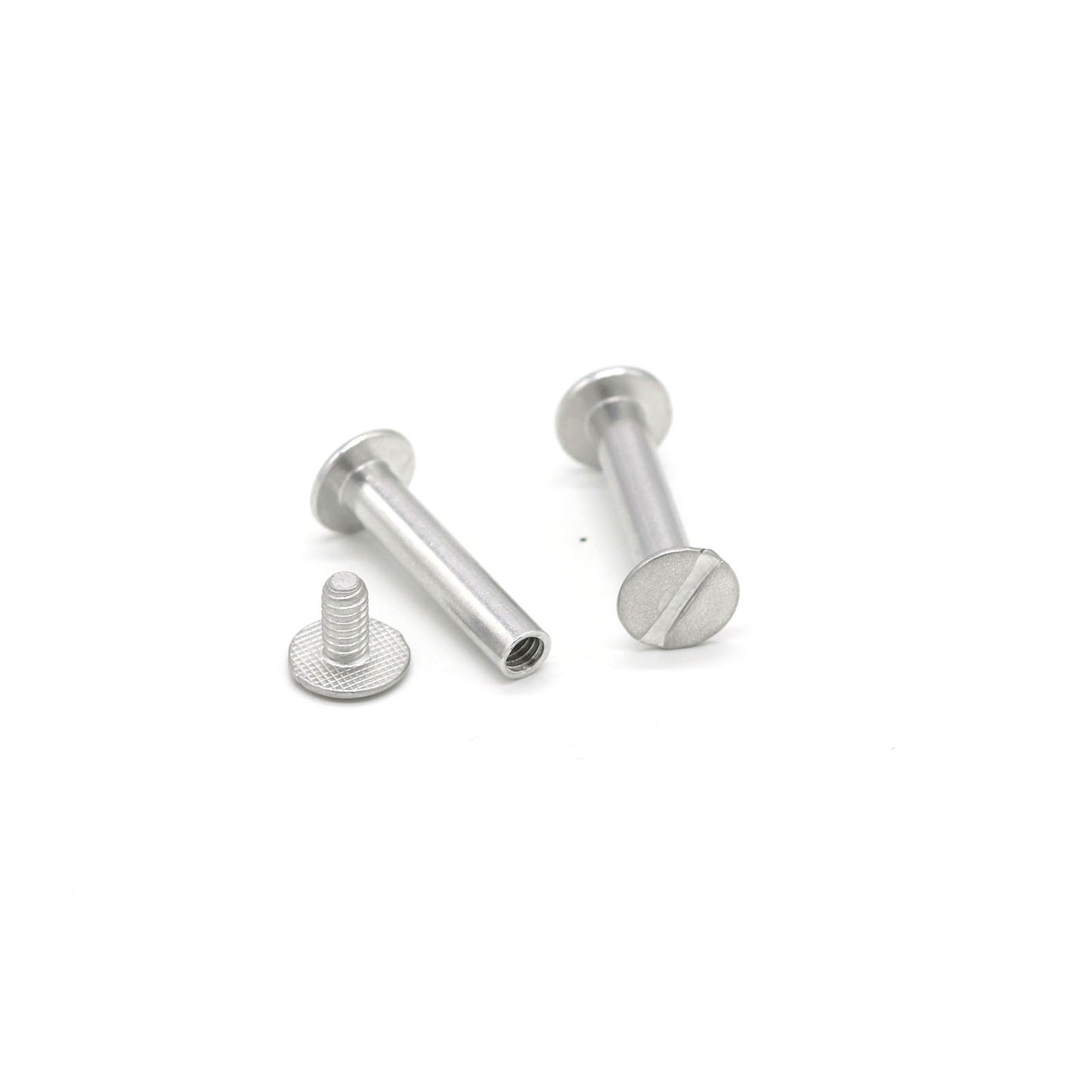 25mm Interscrews - Aluminium (Pack of 5)