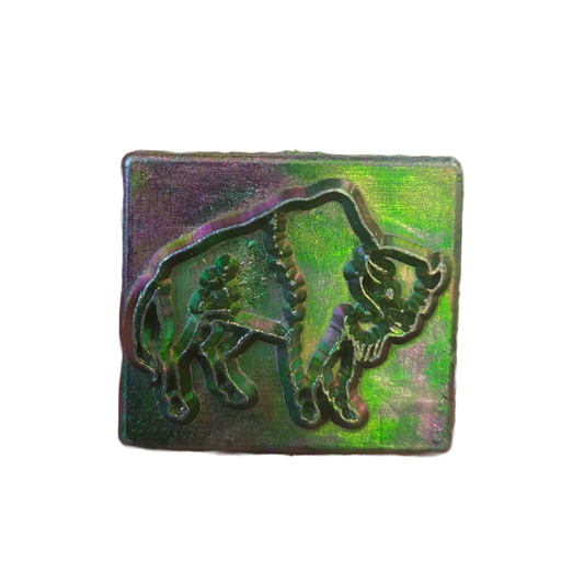 Buffalo 3D stamp