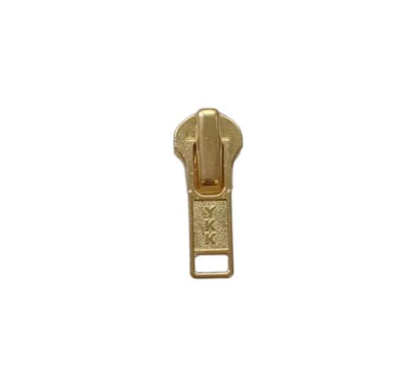 YKK Gold Zip Slider (Various Sizes & Styles)