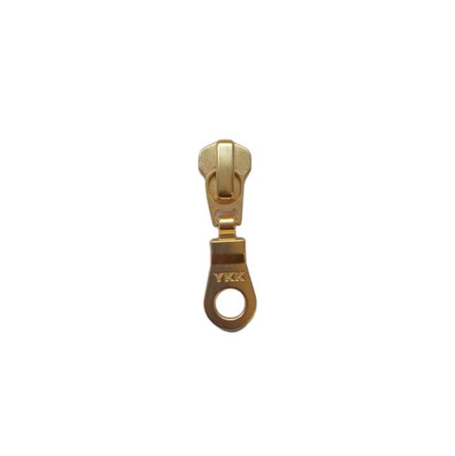 YKK Gold Zip Slider (Various Sizes & Styles)