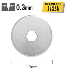 OLFA Blades Rotary 2/PACK 18MM