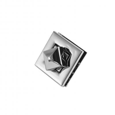 Square Senatori Turn Button  - Nickel