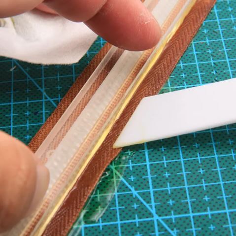 Acrylic Zipper Glue Guide (Various Sizes)