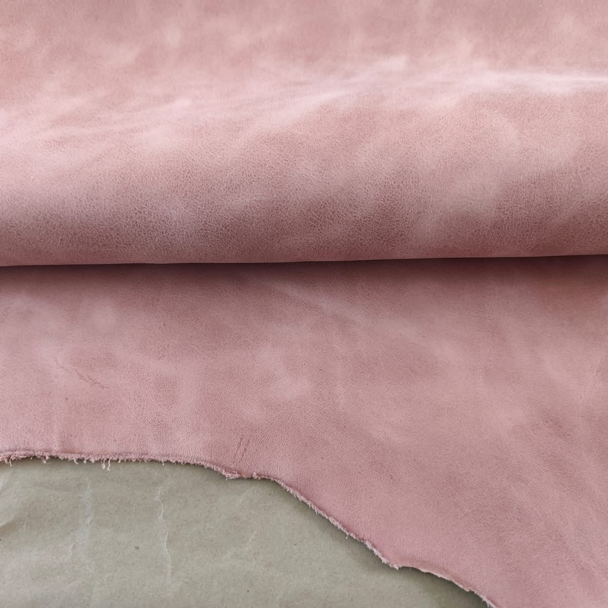 Cosmo Leather Sides - Dusty Pink