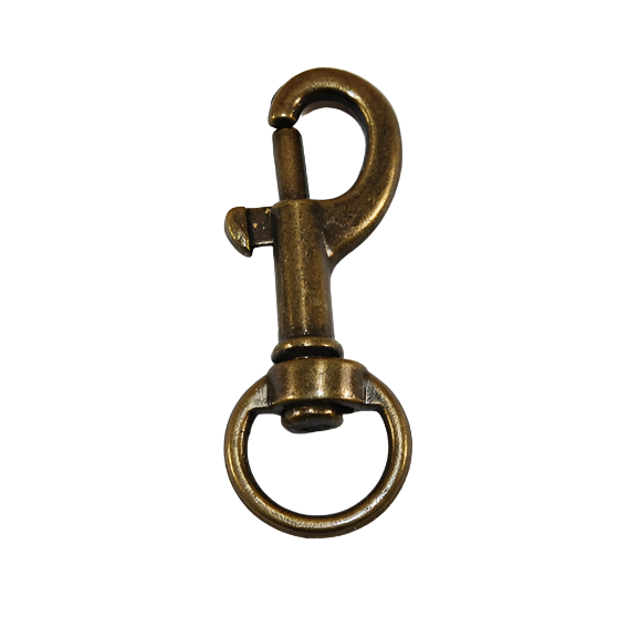 Trigger Hook - Antique Brass 10mm