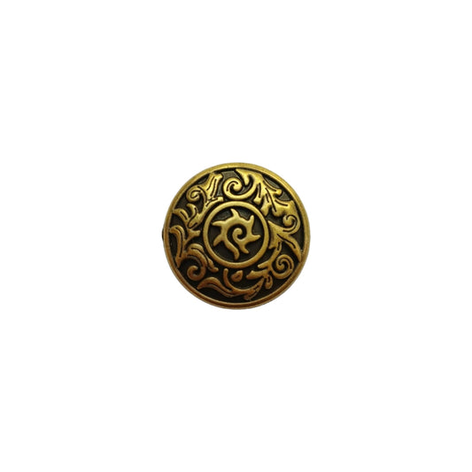30mm Concho - Antique Brass