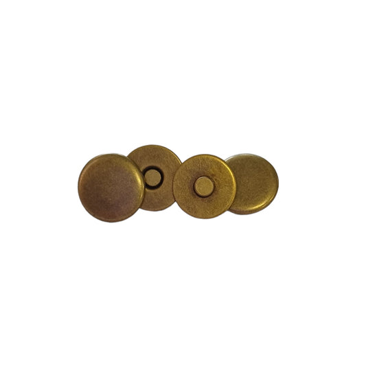 4 Part Magnetic Lock - Antique Brass (Pack of 5)