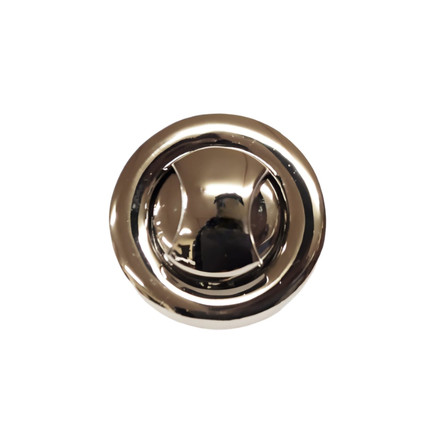 Round Senatori Turn Button - Nickel