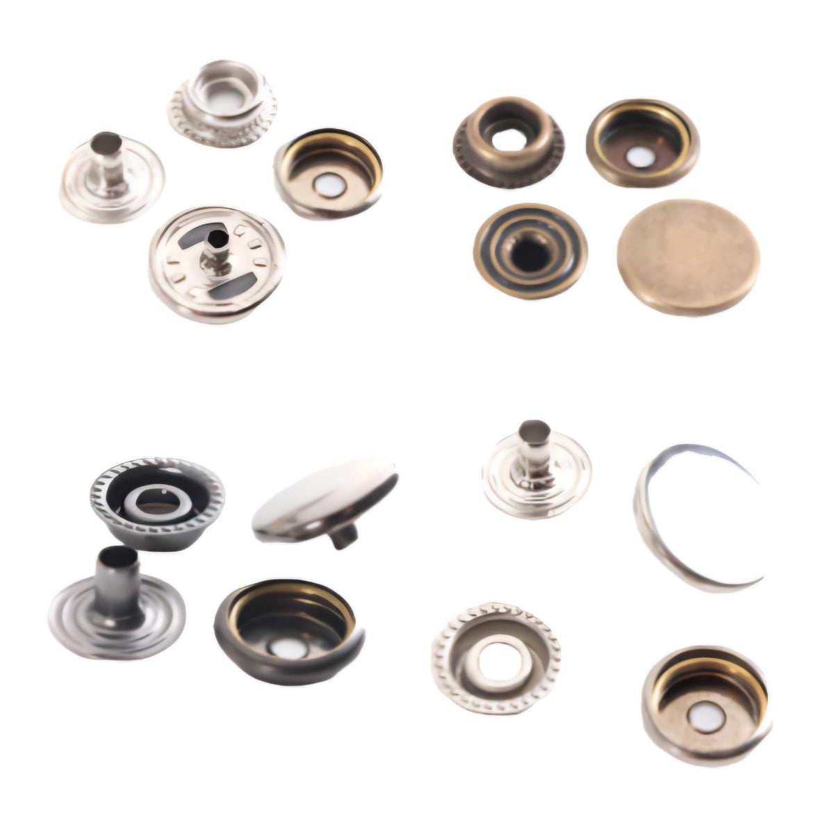 Press Stud File Press Studs (Various Colours & Sizes) – DMLeatherworx Pty Ltd