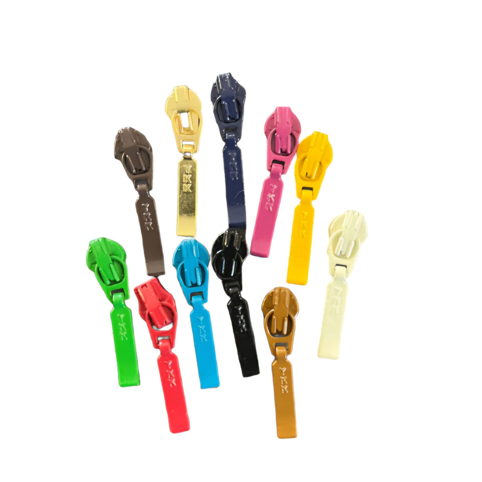 YKK Zip Slider 3mm Coil (Various Colours) – DMLeatherworx Pty Ltd