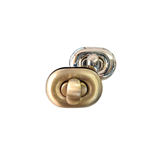 40mm Oval Senatori Turn Button (Various Colors)