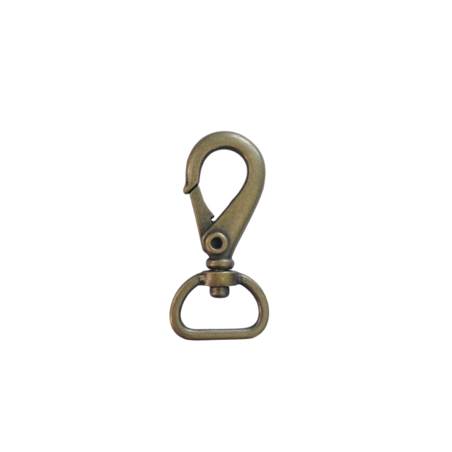 16mm Snap Hook - Antique Brass
