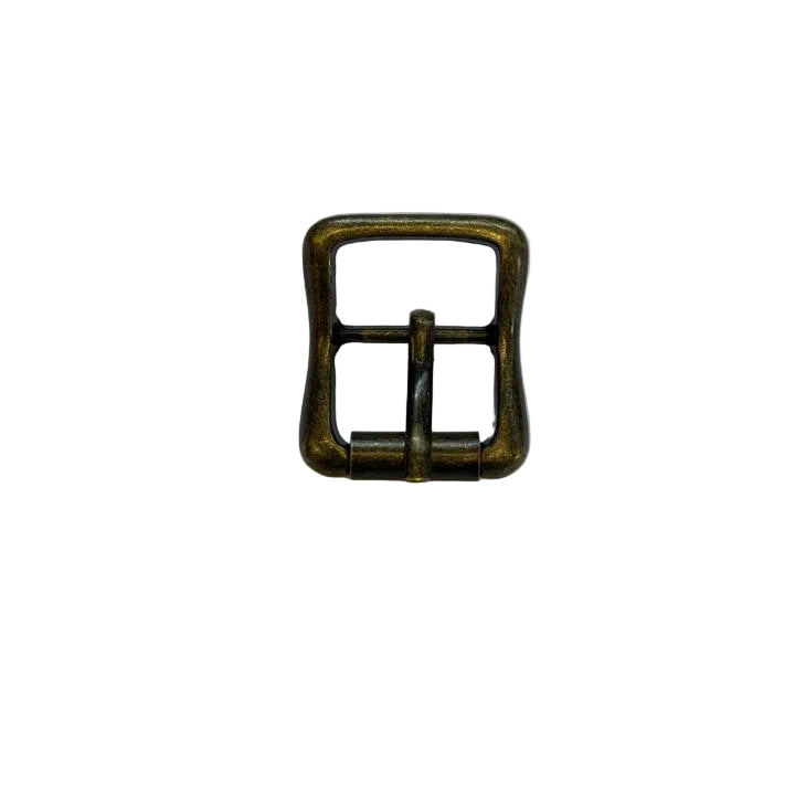 16mm Swedish Roller Buckle - Antique Brass