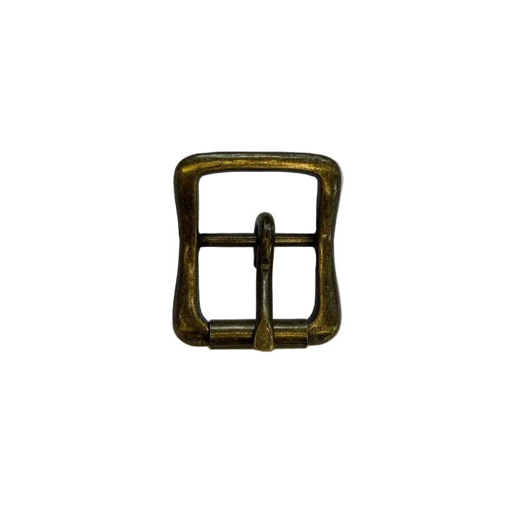 20mm Swedish Roller Buckle - Antique Brass