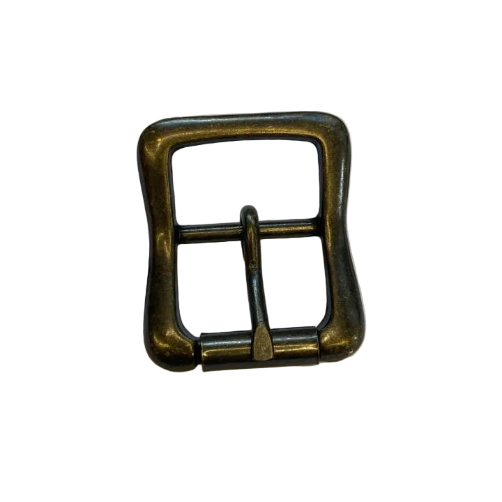 25mm Swedish Roller Buckle - Antique Brass