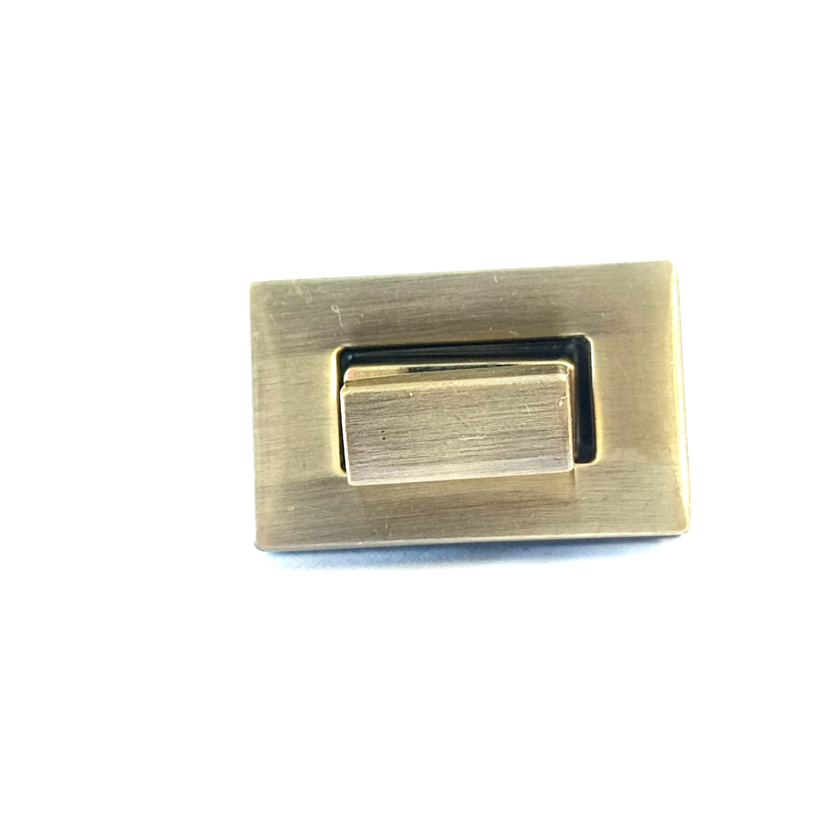 Rectangular Turn Button - Antique Brass