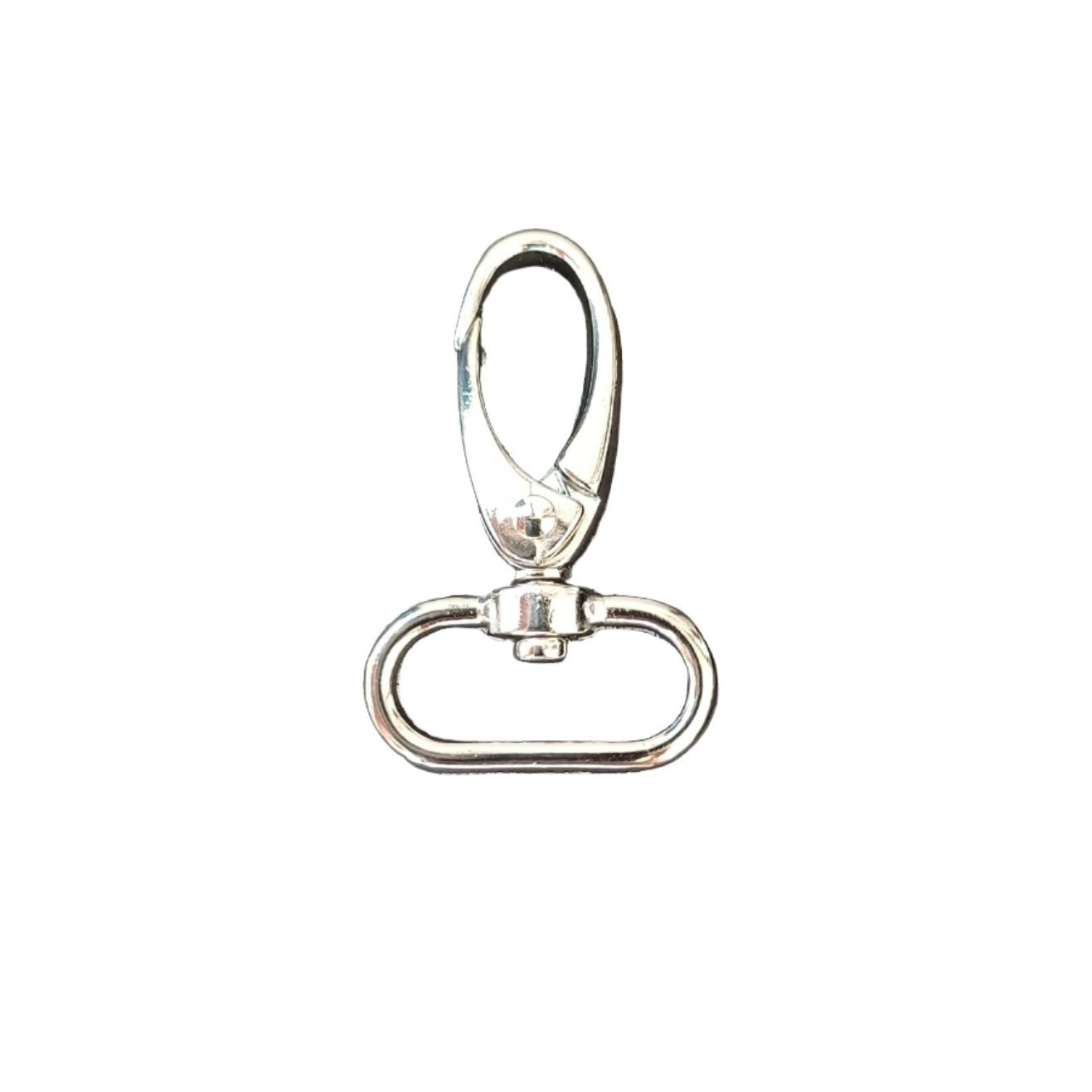 25mm Snap Hook - Nickel Oval