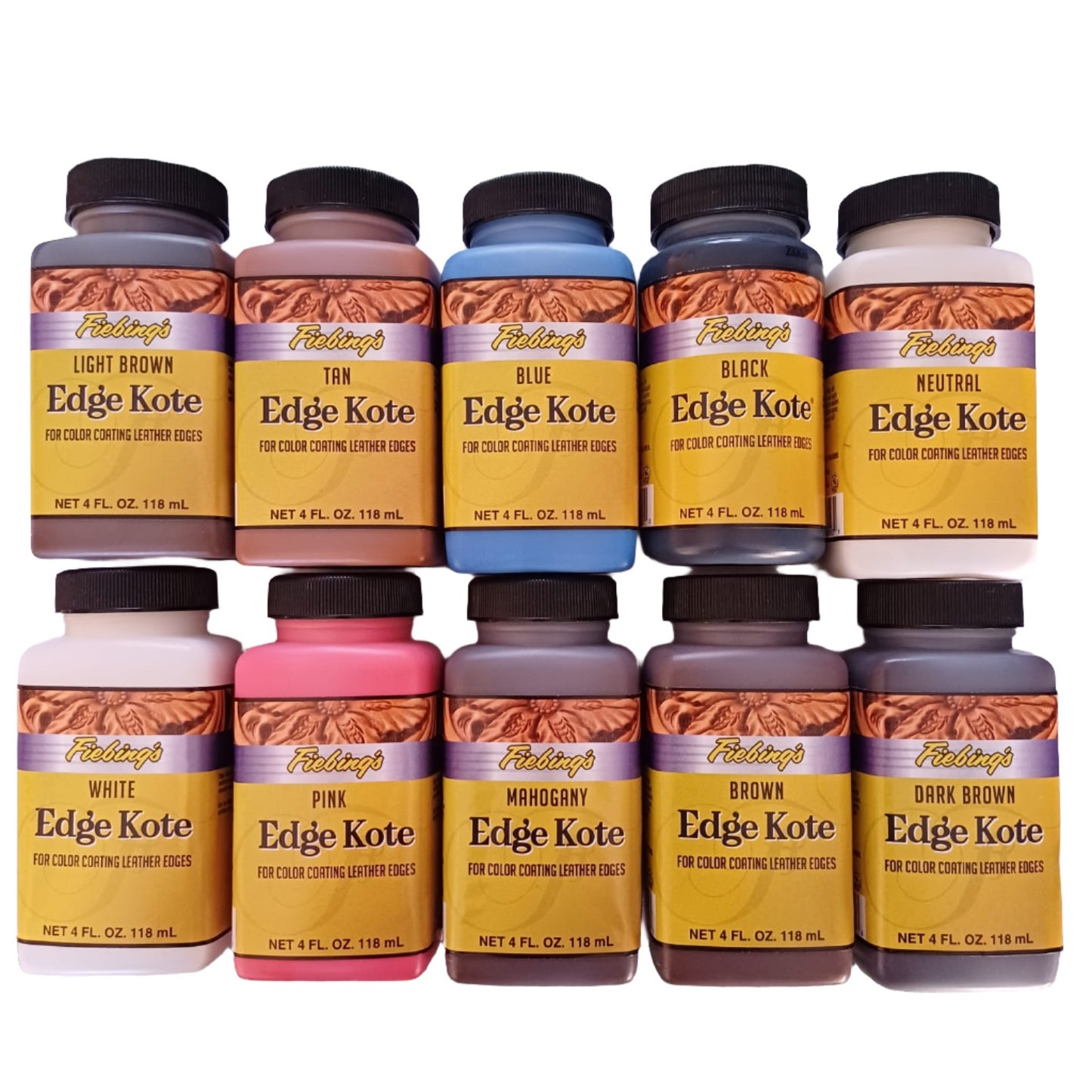 Fiebing's Edge Kote, 118 ml (Various Colors)