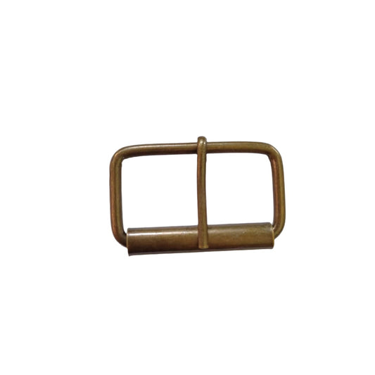 38mm Roller Buckle - Antique Brass