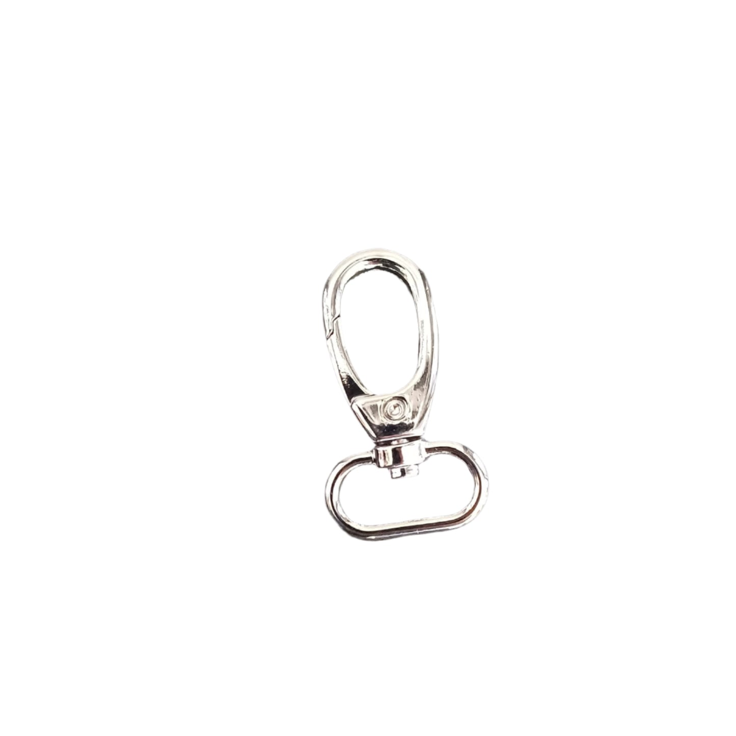 25mm Snap Hook - Nickel Oval