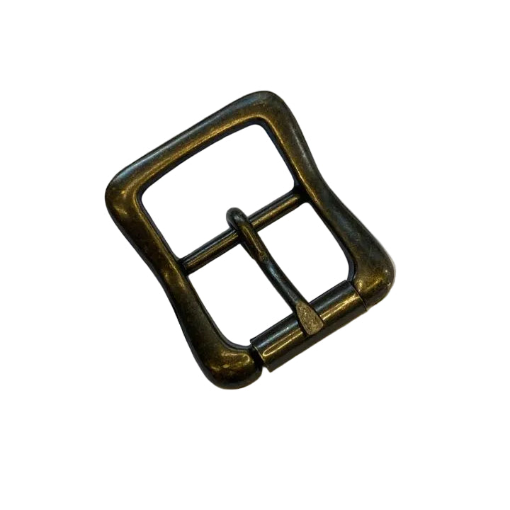 25mm Swedish Roller Buckle - Antique Brass